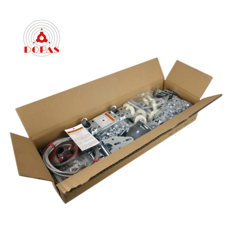 8 piedi X 7 piedi. Kit hardware per porte da garage