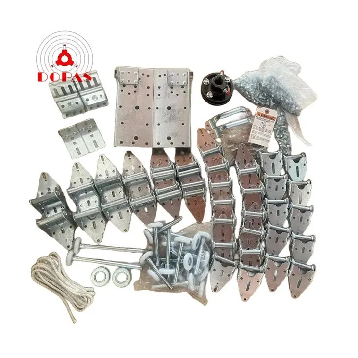 Scatola per ferramenta americana per porta del garage senza ascensore