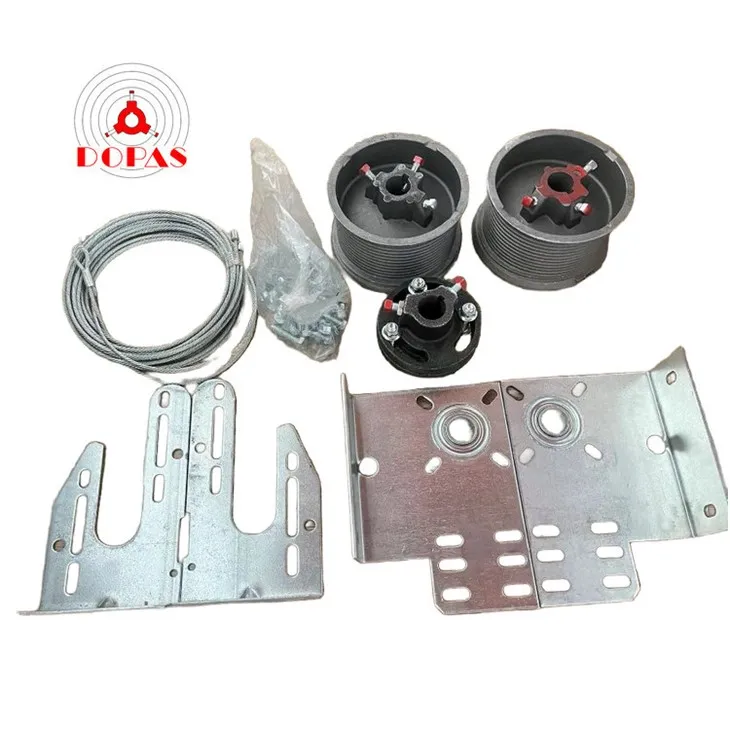 Kit hardware personalizzato per porta del garage con ascensore standard