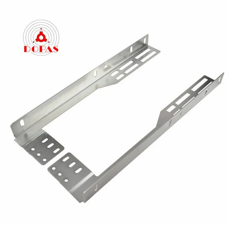 Staffa per bandiera - Calibro universale - 14 scanalato in acciaio (coppia)